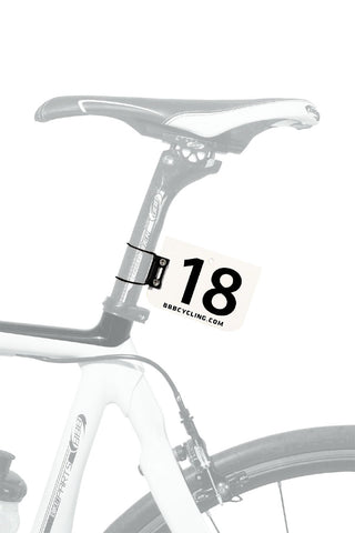 BBB Cycling BSP-95 Numberfix Seat Post Clamp For Number Plates (Round Post)