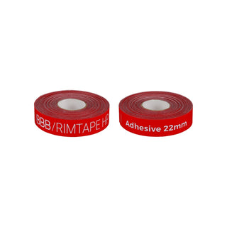 BBB Cycling BTI-95.22 Rim Tape Roll High Pressure Adhesive 10M 22MM - Red