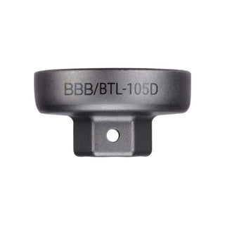 BBB Cycling BTl-105D Tool 1/2" Socket Bracket Plug Dub Bottom Bracket Tool - Grey