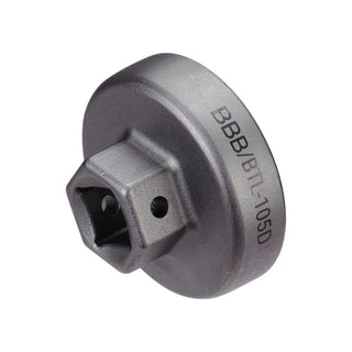 BBB Cycling BTl-105D Tool 1/2" Socket Bracket Plug Dub Bottom Bracket Tool - Grey