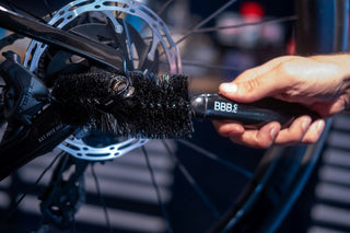 BBB Cycling BTL-190 Cleaning Frame Set Brush Kit - Black