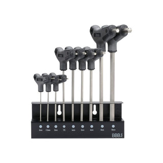 BBB Cycling BTL-45S Hexset T-Handle Tool Set - Black