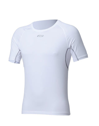 BBB Cycling BUW-01 Underwear Men's Short Sleeve Base Layer - White