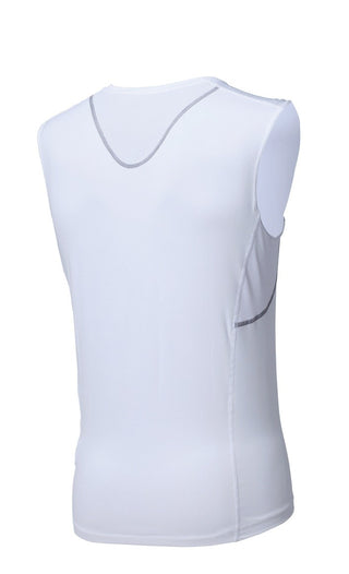 BBB Cycling BUW-02 Underwear Men's Sleeveless Base Layer - White