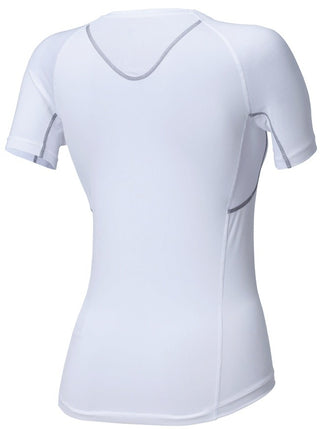 BBB Cycling BUW-05 Underwear Women's Short Sleeve Base Layer - White