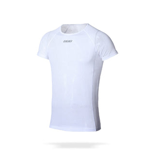 BBB Cycling BUW-09 Meshlayer Short Sleeve Base Layer - White
