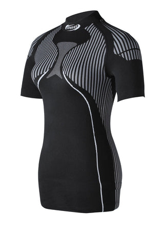 BBB Cycling BUW-15 Thermolayer Underwear Women's Short Sleeve Base Layer - Black