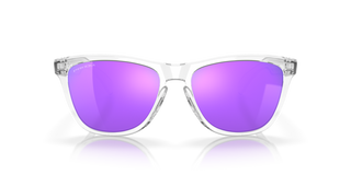 Oakley Frogskins Sunglasses Prizm Violet Lenses,  Polished Clear Frame