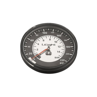 Lezyne Floor Pump Gauge 220Psi 3.5"