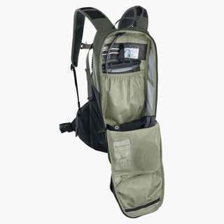 EVOC Ride 12 + Hydro Bladder 2 - Dark Olive/Black