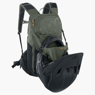 EVOC Ride 12 + Hydro Bladder 2 - Dark Olive/Black