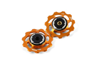 Hope Jockey Wheels Pair - 11 Teeth Orange