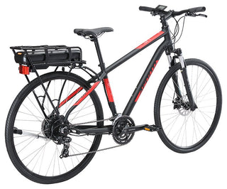 Apollo Eon Commuter 10 Men's E-Bike - Matte Black/Red