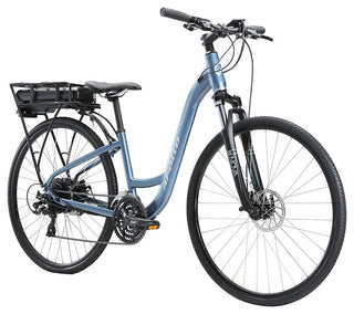Apollo Eon Comfort 10 Ladies E-Bike - Gloss Slate/Chrome