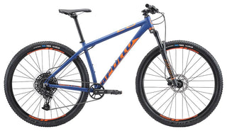Apollo Comp 20 29 MTB Small - Matte Navy Blue/Orange