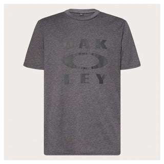 Oakley Bark Ellipse T-Shirt - Dark Grey Heather/Black