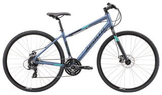Apollo Trace 20 Women's Urban Bike Medium - Matte Slate/Black/Turquoise
