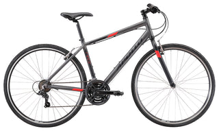 Apollo Trace 10 Urban Bike Small - Matte Charcoal/Black/Red