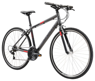 Apollo Trace 10 Urban Bike Small - Matte Charcoal/Black/Red