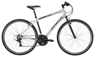 Apollo Trace 10 Urban Bike Extra Large - Matte Silver/Black