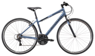 Apollo Trace 10 Women's Urban Bike Small - Matte Slate/Black/Ice Blue