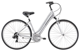Apollo Shoreline Women's Urban Bike Medium - Gloss Silver