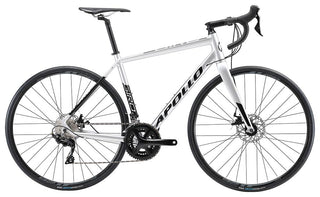Apollo Giro 30 Road Bike Large - Gloss Silver/Black