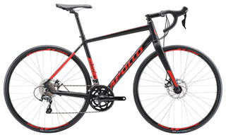 Apollo Giro 20 Road Bike Extra Small - Matte Black/Red