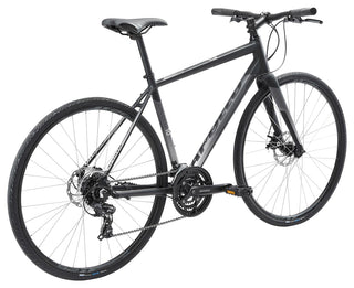 Apollo Exceed 10 Disc Urban Bike Medium - Matte Black/Charcoal/Silver