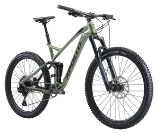 Apollo Trail Dual Suspension 10 27.5 MTB Large - Gloss Green/Black