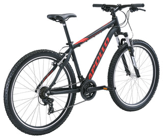 Apollo Aspire 10 MTB 27.5 Extra Small - Matte Black/Red