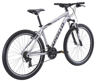 Apollo Aspire 10 MTB 27.5 Extra Small - Matte Silver/Charcoal