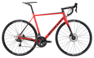 Apollo Ultra 10 Road Bike Small - Matte Red/Black