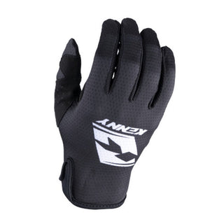 Kenny Racing Full Finger Gloves - Black
