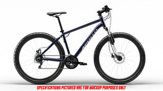 Apollo Aspire 20 MTB 27.5 Extra Large - Gloss Navy Blue/Silver