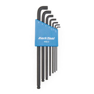 Park Tool HXS-3 Hex Wrench Set Stubby 7Pc