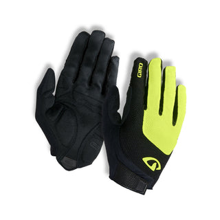 Giro Bravo Gel Long Finger Road Glove - Yellow