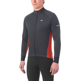 Giro Chrono Pro Windbloc Men's Jersey - Charcoal/Red