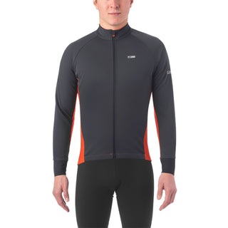 Giro Chrono Pro Windbloc Men's Jersey - Charcoal/Red