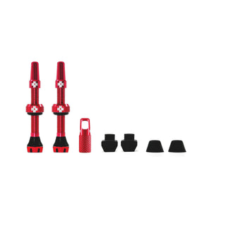 Muc-Off V2 Tubeless Valve Kit 44mm - Red