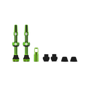 Muc-Off V2 Tubeless Valve Kit 44mm - Green
