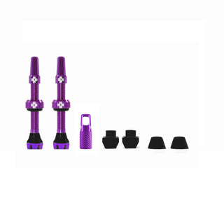 Muc-Off V2 Tubeless Valve Kit 44mm - Pruple