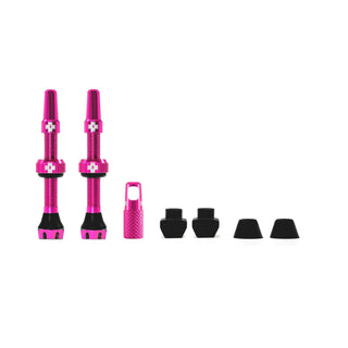 Muc-Off V2 Tubeless Valve Kit 44mm - Pink