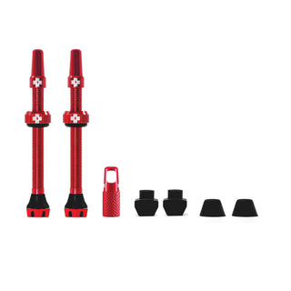 Muc-Off V2 Tubeless Valve Kit 60mm - Red