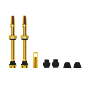 Muc-Off V2 Tubeless Valve Kit 60mm - Gold
