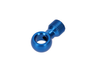 Hope 90 Degree Connector (Suit 5MM &amp; S.S Hose) - Blue