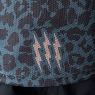 Muc-Off Long Sleeve Riders Jersey Leopard - Grey