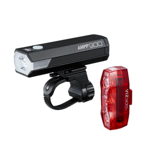 Cat Eye AMPP 900 & Viz300 Bike Light Set
