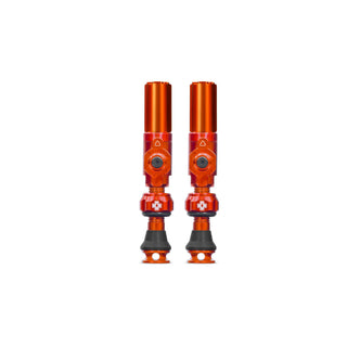 Muc-Off Tubeless Valves Big Bore Hybrid S - Orange