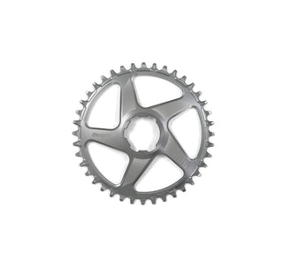 Hope Spiderless RX Chainring - 40 Teeth Silver